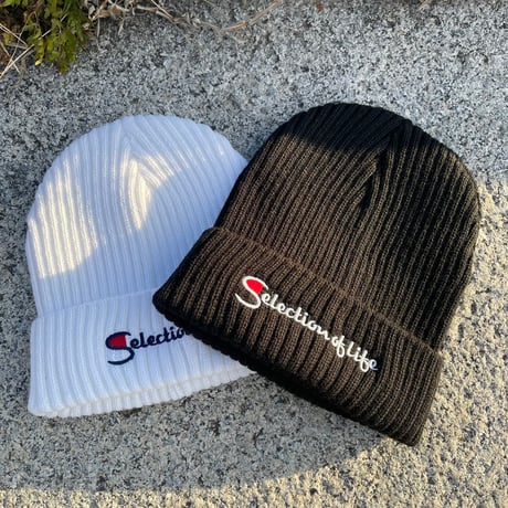 Selection of life. TRICO LOGO Beanie Cap BLACK
