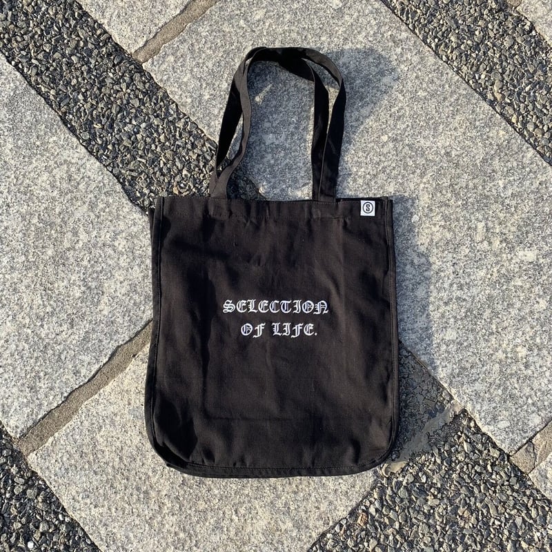 Selection of life. Old English Brand LOGO Tote Selection of life. Old English Brand LOGO Tote