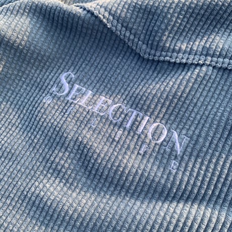 Selection of life. Corduroy Pants BLUE