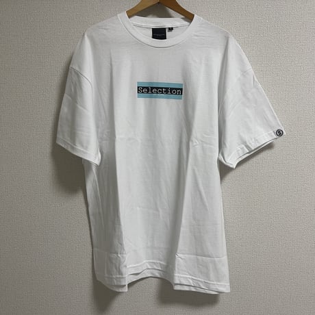 Selection of life. 3rd Anniversary Tee WHITE（TURQUOISE BLUE×BLACK）