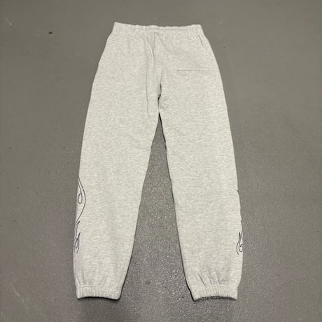 Selection of life. FIRE PATTERN Pants ASH×PINK