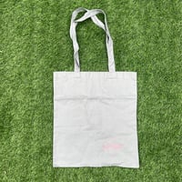 Selection of life. Handwriting Embroidery Tote Bag GRAY