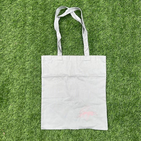 Selection of life. Handwriting Embroidery Tote Bag GRAY
