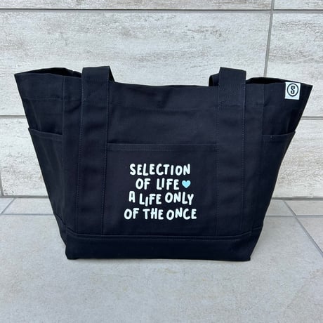 Selection of life. S♡L canvas tote M