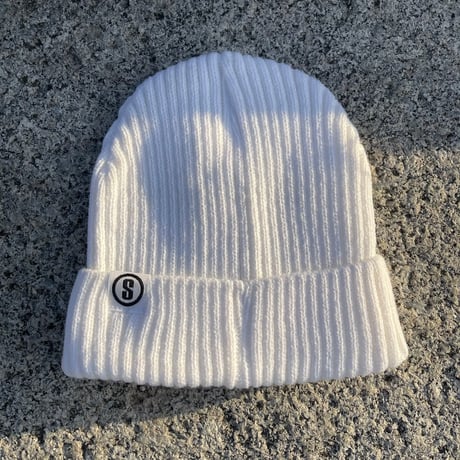 Selection of life. TRICO LOGO Beanie Cap WHITE