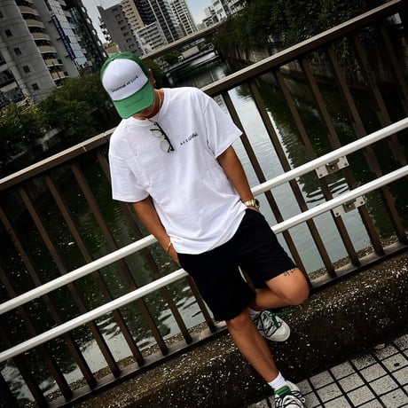 Selection of life. 2nd Brand LOGO Mesh Cap GREEN