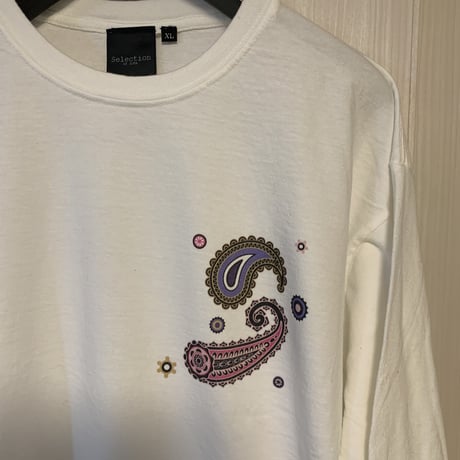 Selection of life. Paisley S LOGO Tee BLACK
