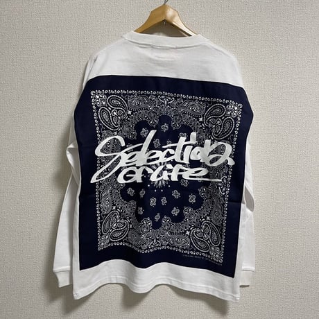 Selection of life. HAV-A-HANK Bandana TEGAKI Tee  WHITE