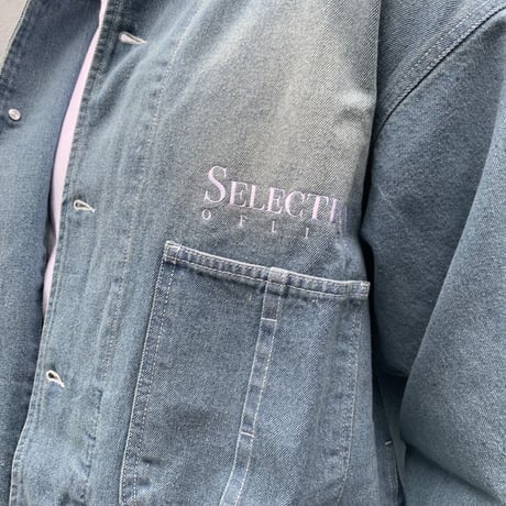 Selection of life. Denim Coverall BLEACH