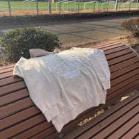 Selection of life. College LOGO Hoodie NATURAL