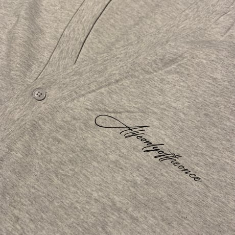 Selection of life. Cursive Cotton Cardigan BLACK