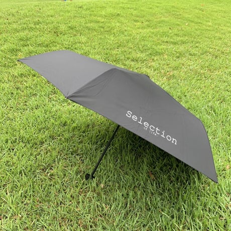 Selection of life. UVcut Folding Unbrella BLACK