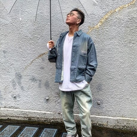 Selection of life. Denim Pants BLEACH