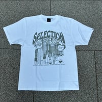 Selection of life. Self Touch-up City Graffic Tee WHITE