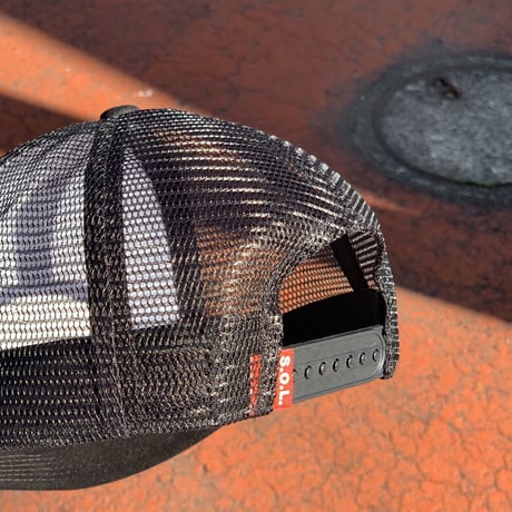 Selection of life. Mesh Cap Black