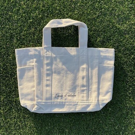 Selection of life. 2nd Brand LOGO canvas tote NATURAL