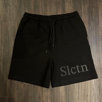 Selectio of life. Slctn Silicon LOGO Shorts BLACK
