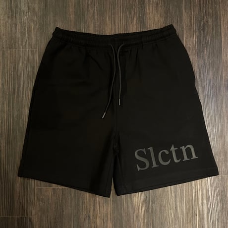 Selectio of life. Slctn Silicon LOGO Shorts BLACK