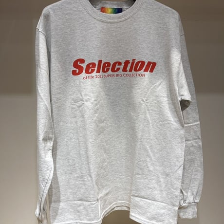 Selection of life. Diagonal Logo Tee GREY