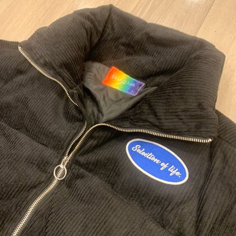 Selection of life. Corduroy Jacket BLACK