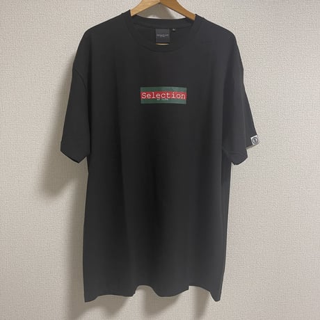 Selection of life. 3rd Anniversary Tee BLACK（GREEN×RED）