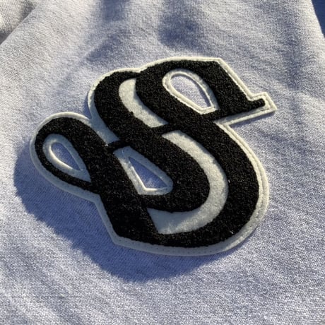 Selection of life. OLD ENGLISH S LOGO Hoodie ASH