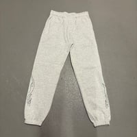 Selection of life. FIRE PATTERN Pants ASH×TURQUOISE