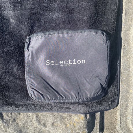 Selection of life. Ripstop Blanket BLACK
