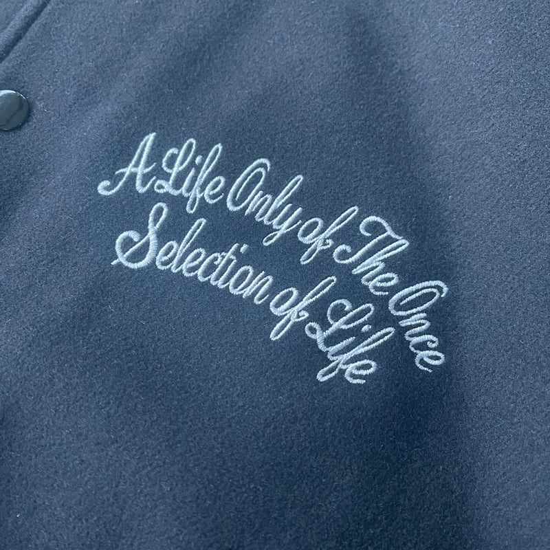 BUDSPOOL舐達麻CLASSIC LOGO MELTONスタジャン希少3XL BUDSPOOL舐達麻