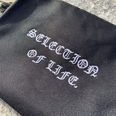 Selection of life. Old English Brand LOGO Sacoche