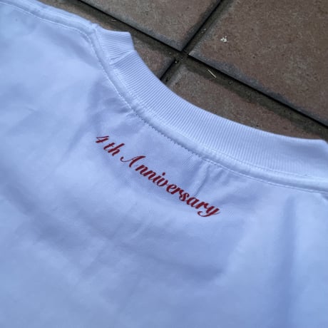Selection of life. 4th Anniversary Tee WHITE