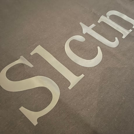 Selectio of life. Slctn Silicon LOGO Tee BLACK