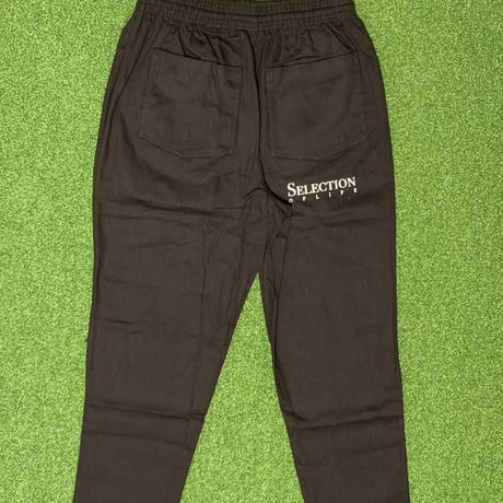 Selection of life. Twill Pants BLACK