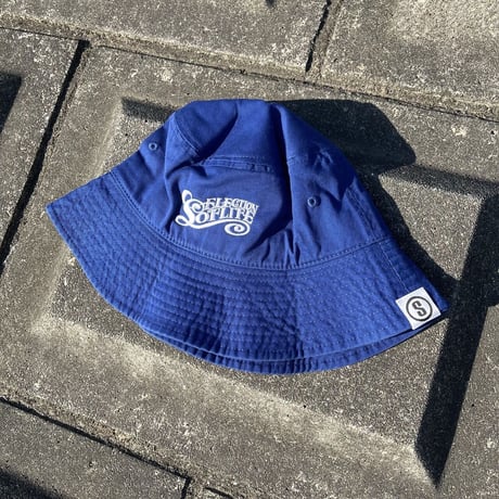 Selection of life. Surf LOGO Bucket Hat BLUE