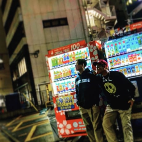 Selection of life. Brand Name TAPE Hoodie Navy