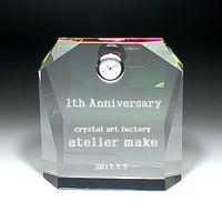 クリスタル時計（ホログラム）
