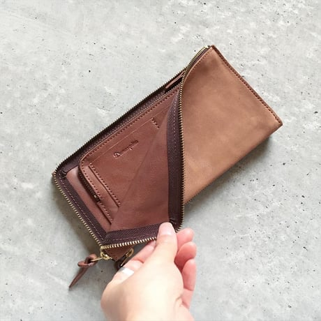 DOUBLE ZIP WALLET LARGE