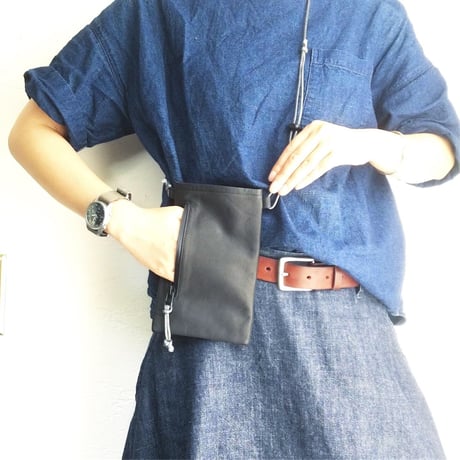 OUT LEATHER  SACOCHE TYPE3  S
