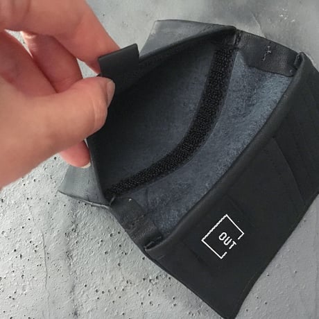 OUT LEATHER  CARD CASE TYPE1