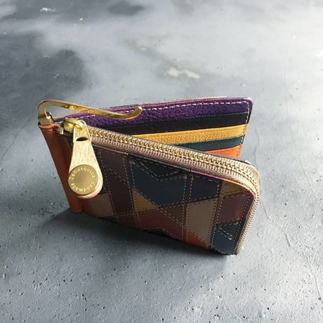 ORTEGA PATCHWORK MONEY CLIP