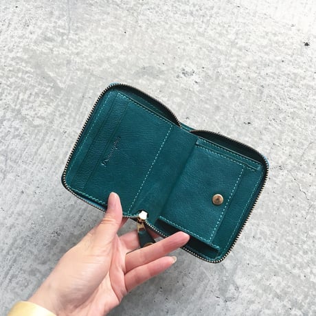 ZIP MINI WALLET  TURQUOISE LIMITED