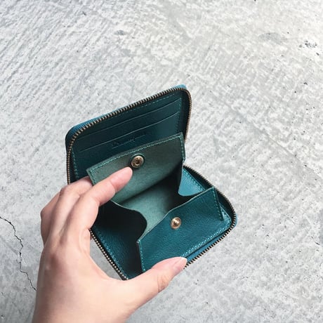 ZIP MINI WALLET  TURQUOISE LIMITED