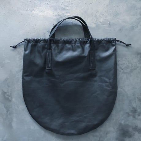 CIRCLE TOTE L-SIZE  WATER PROOF GOAT LEATHER