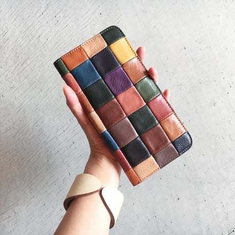 PATCHWORK OLD WALLET LARGE