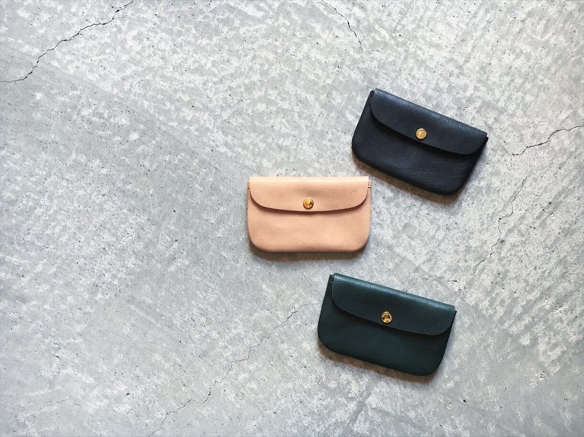 VINTAGE LEATHER CARD CASE | Damasquina Store