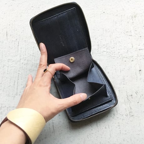 ORTEGA PATCHWORK ZIP WALLET SMALL