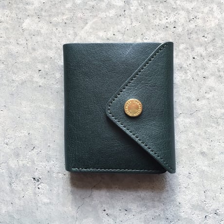 TRIANGLE MINI WALLET  GREEN LIMITED