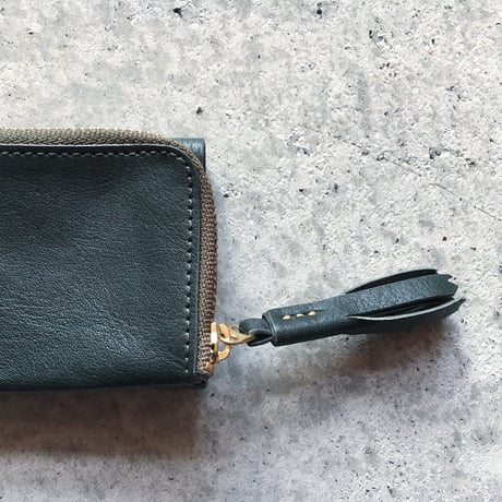 POCKET ZIP WALLET GREEN LIMITED