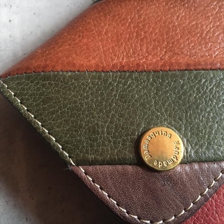 PATCHWORK MOTOR WALLET LARGE