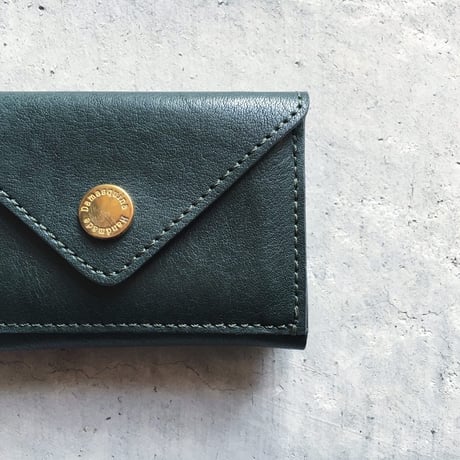 POCKET TRIANGLE WALLET GREEN LIMITED